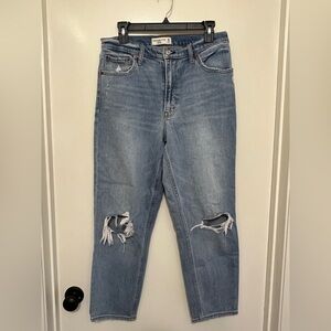 Abercrombie High Rise Mom Jean 30 / 10 R